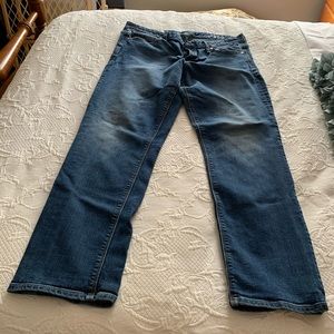 Gap “real straight” jeans